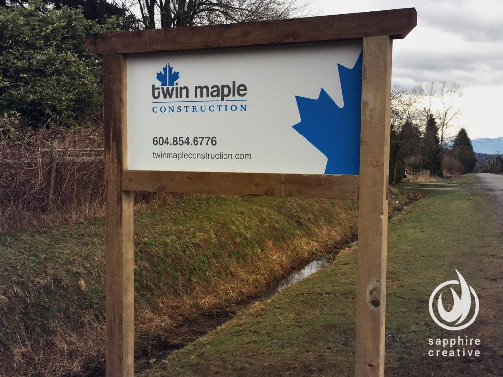 twinmaple-construction-sign-abbotsford-print-vancouver